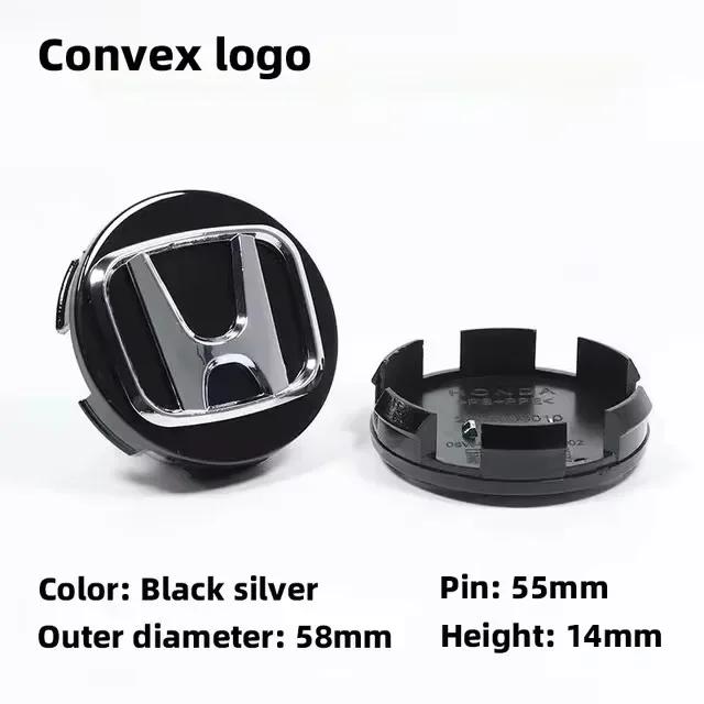 Capac Roată Mașină 58/69MM Jante Honda Capace Centru Jantă Pentru Honda Civic Fit Jazz Accord Pilot CRV Odyssey Passport City Shuttle HRV Veze