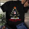 Merry Veteran Christmas T-Shirt: Army Camo Xmas Tree
