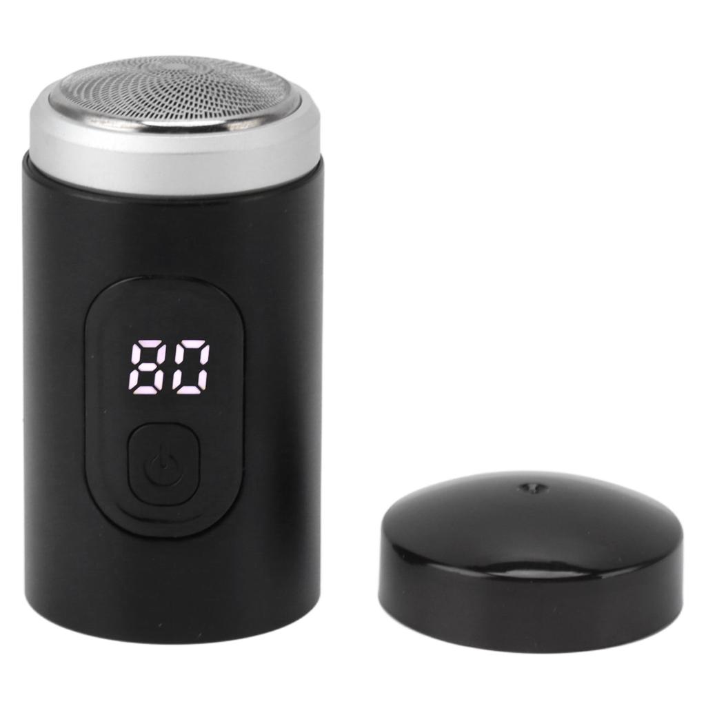 Electric Beard Trimmer USB Rechargeable IP7X Waterproof Washable 65000RPM Portable Digital Beard