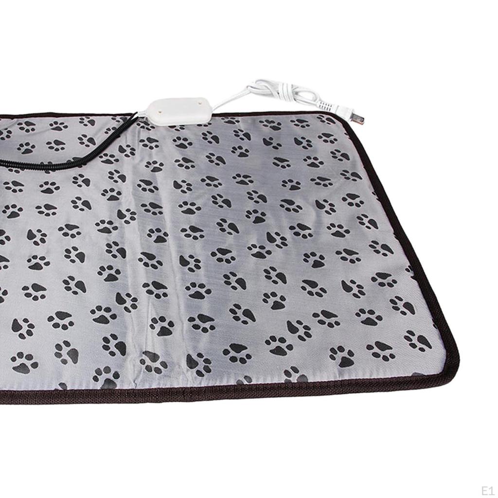 Pet Electric Heat Pad Red Blanket Heated Heater for Whelping Puppy Cats Indoor