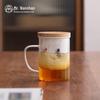 Nanshan Mr. Fishing Fun Ceramic & Glass Tea Infuser Cup