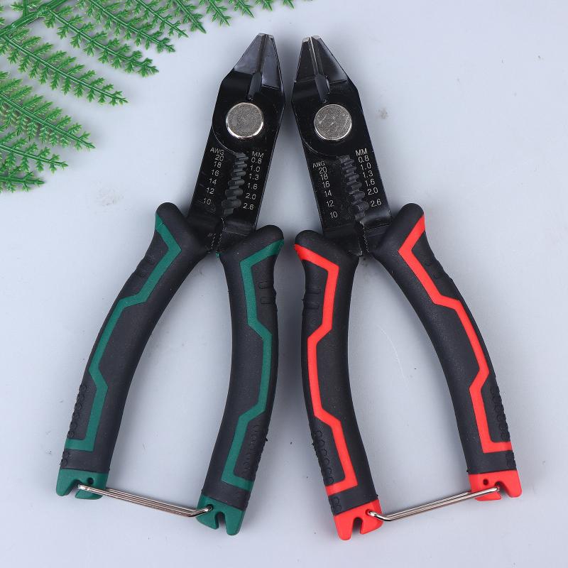 6*16cm Wire Stripper Pliers 6.5 Inch Wire Strippers Cable Cutter Tool Crimping Plier Wire Electrician Hand Tool