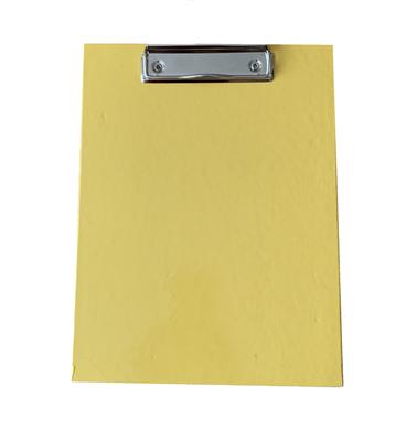 A5 Yellow Cardboard Clipboard