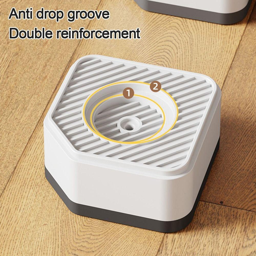 4pcs Set Height Extenders Washer and Dryer Pedestals Anti Slip Foot Pads  for Washing Machine