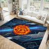 Manchester United Design Crystal Velvet Carpet Cozy Non?Slip Printed Rug For Bedroom Living Room Entrance