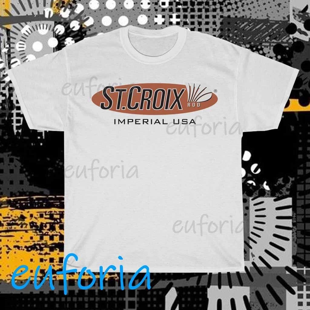 New st croix rods fishing Logo T-Shirt Funny Size S to 5XL M