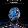 Lenovo HT18 Wireless TWS Bluetooth 5.0 Earphone Earbuds 1000mAH Battery LED Display Volume Control HIFI Stereo Earbud Earphones