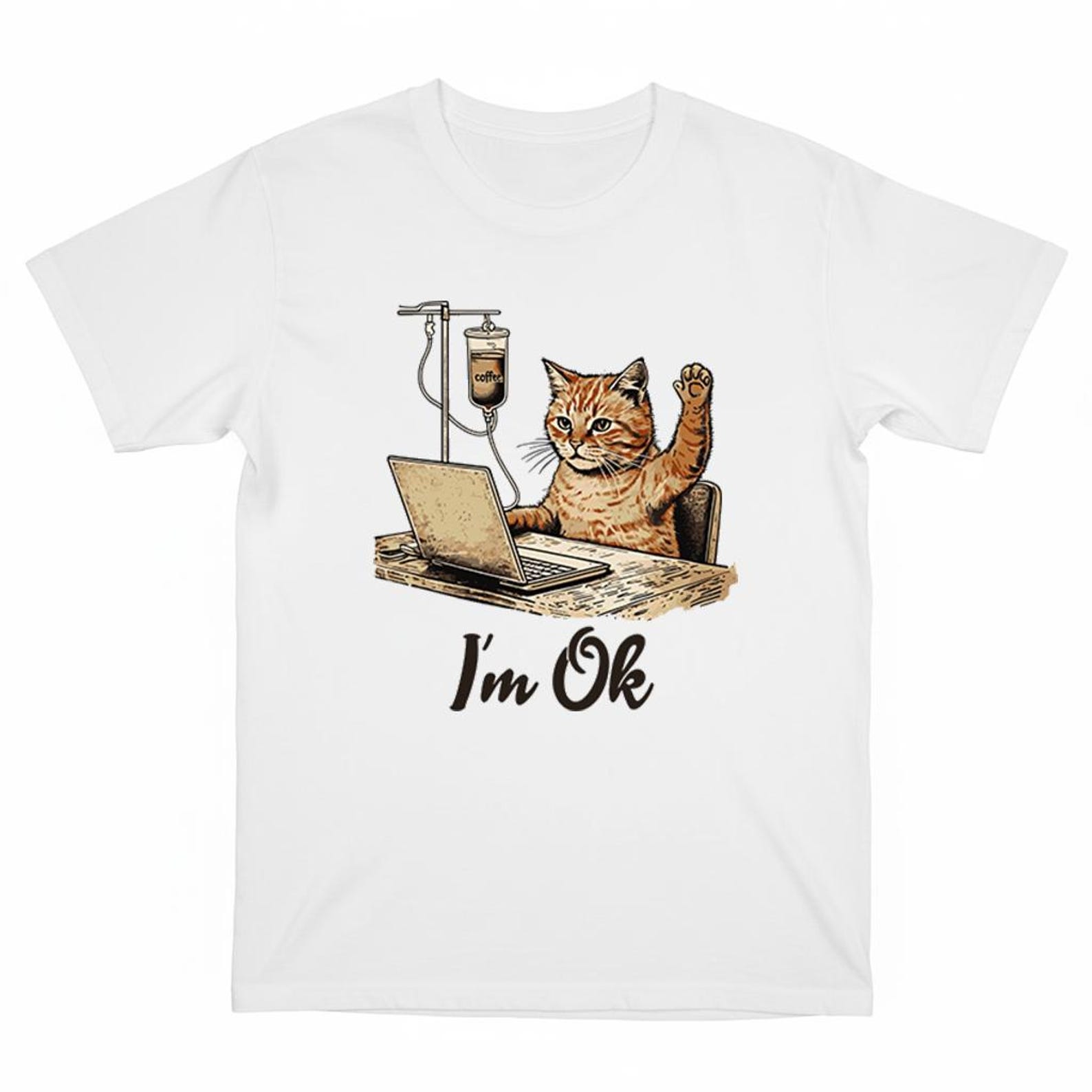 The resilient cat •Funny cat shirt •Cat meme shirt •Cat lover Gift •Silly Cats Shirt •Silly Kitten Tshirt •Cute Kitten Tee •Cat Mom Dad Gift XL