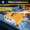 Adjustable Current Jewelry Spot Welder Machine W/ Handheld Welding Gun - 600W 110V Electric Welding Kit for DIY Jewelry Making