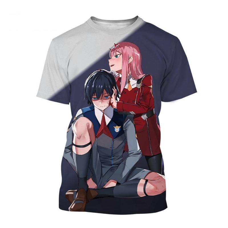 

Summer fashion trend 3D printing anime printed pattern T-shirt creative 6XL