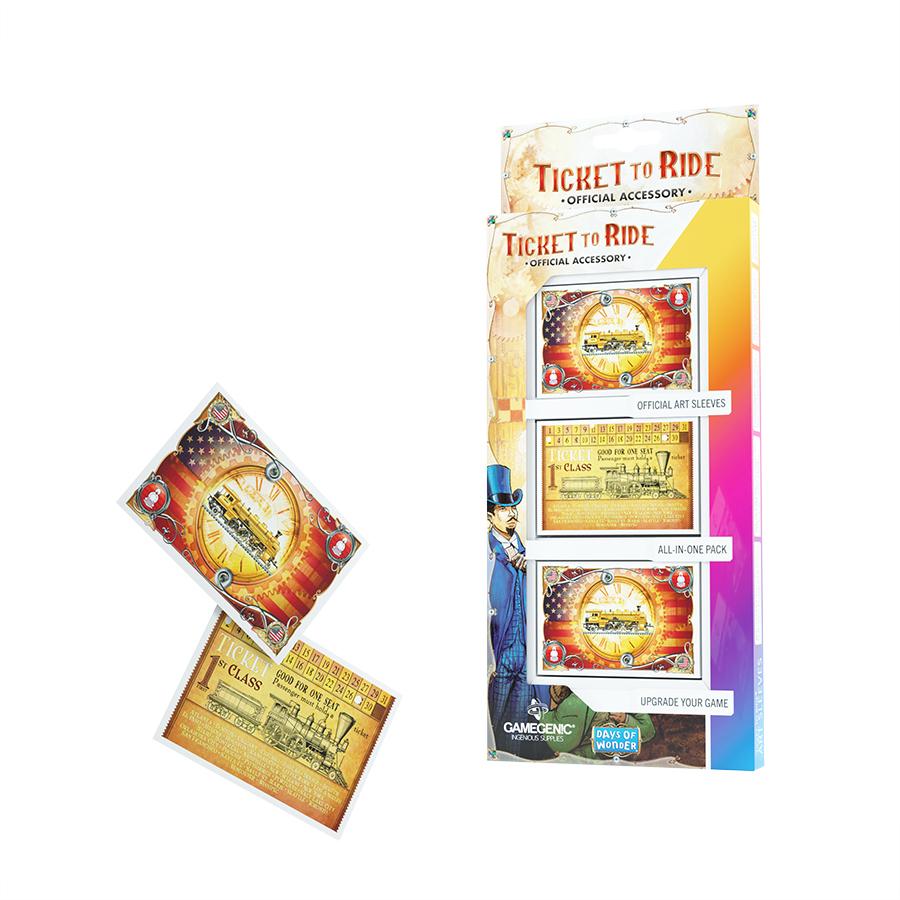 Обложки для билетов Ticket to Ride, 2 типа. Ticket to Ride