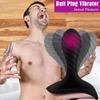 Brinquedos sexuais masculinos vibrador butt plug vibração brinquedos vibradores anais silicone à prova dgágua g ponto estimular massageador de próstata