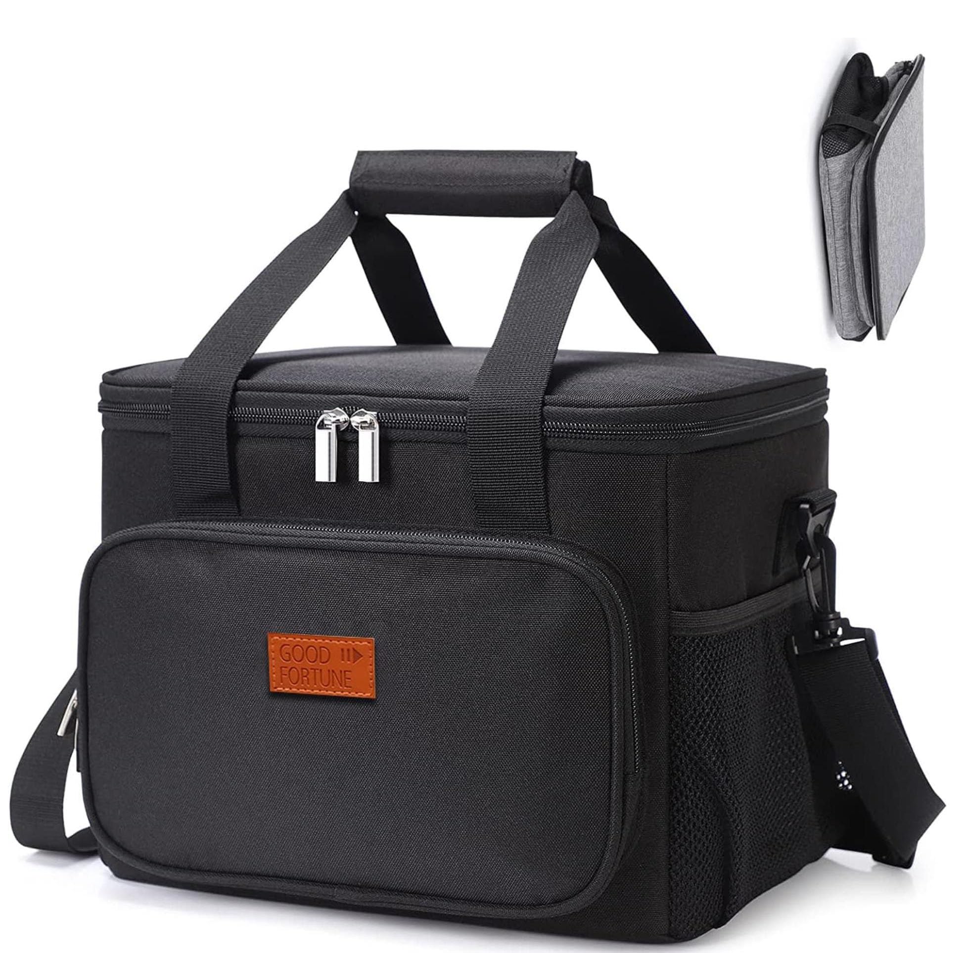 

FTBOL Cooler Soft High Performance Club Ice Small Cooler Handheld and Shoulder Easy to Blossom Box, Type, Foldable, [Camping Equipment] Fishing, чёрный