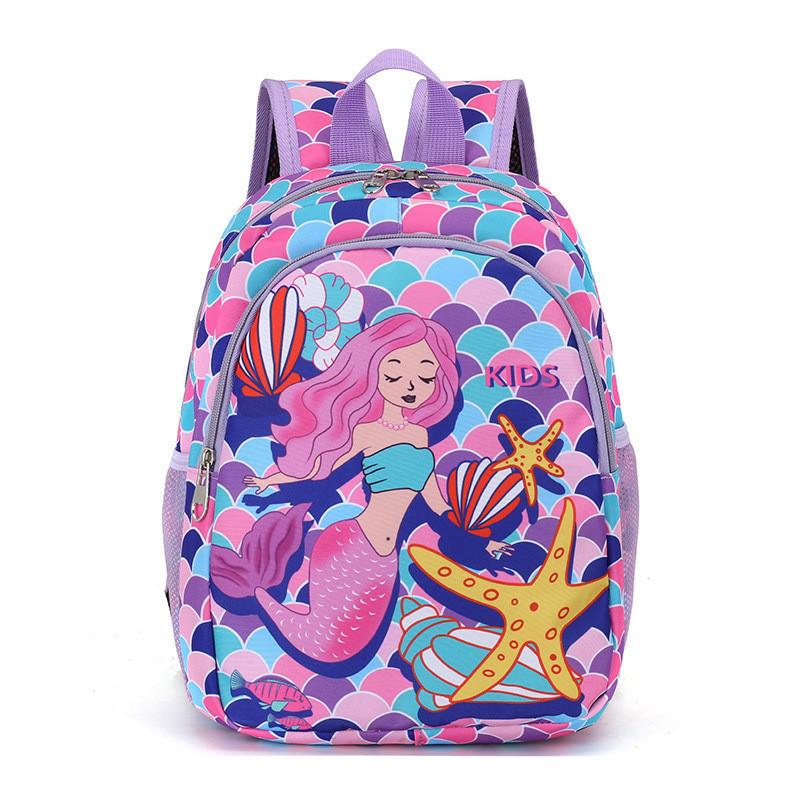 Adorable Kids Backpack With Cute Cartoon Designs Soft Handle Comfortable And Breathable
