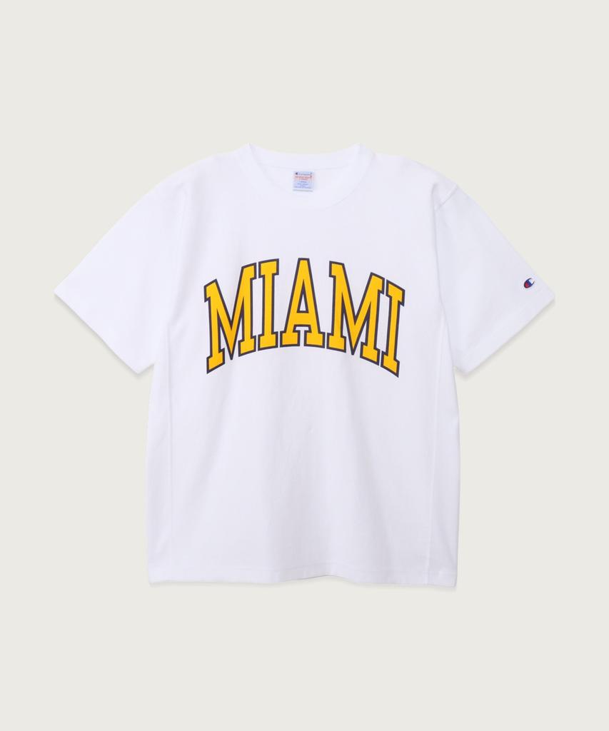 CHAMPION Reverse Weave College Graphic Short Sleeve T-Shirt White
