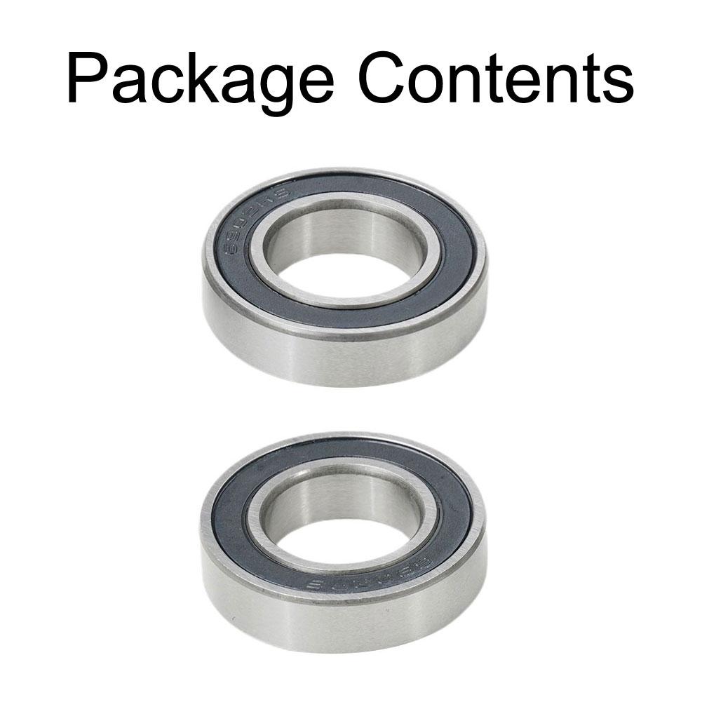 Pack Of 2 6902-2RS/6902ZZ 15x28x7mm Thin Section Deep Groove Ball Bearing New