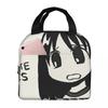 Azumanga Daioh Anime Osaka Ayumu Kasuga Insulated Lunch Bag for Women Kids Portable Food Boxes Thermal Lunch Box Tote