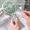 Mini Mist Spray Handheld Fan 100 Speeds Adjustable Portable Summer Misting Cooling Fan USB Rechargeable Travel Outdoor Personal Fan