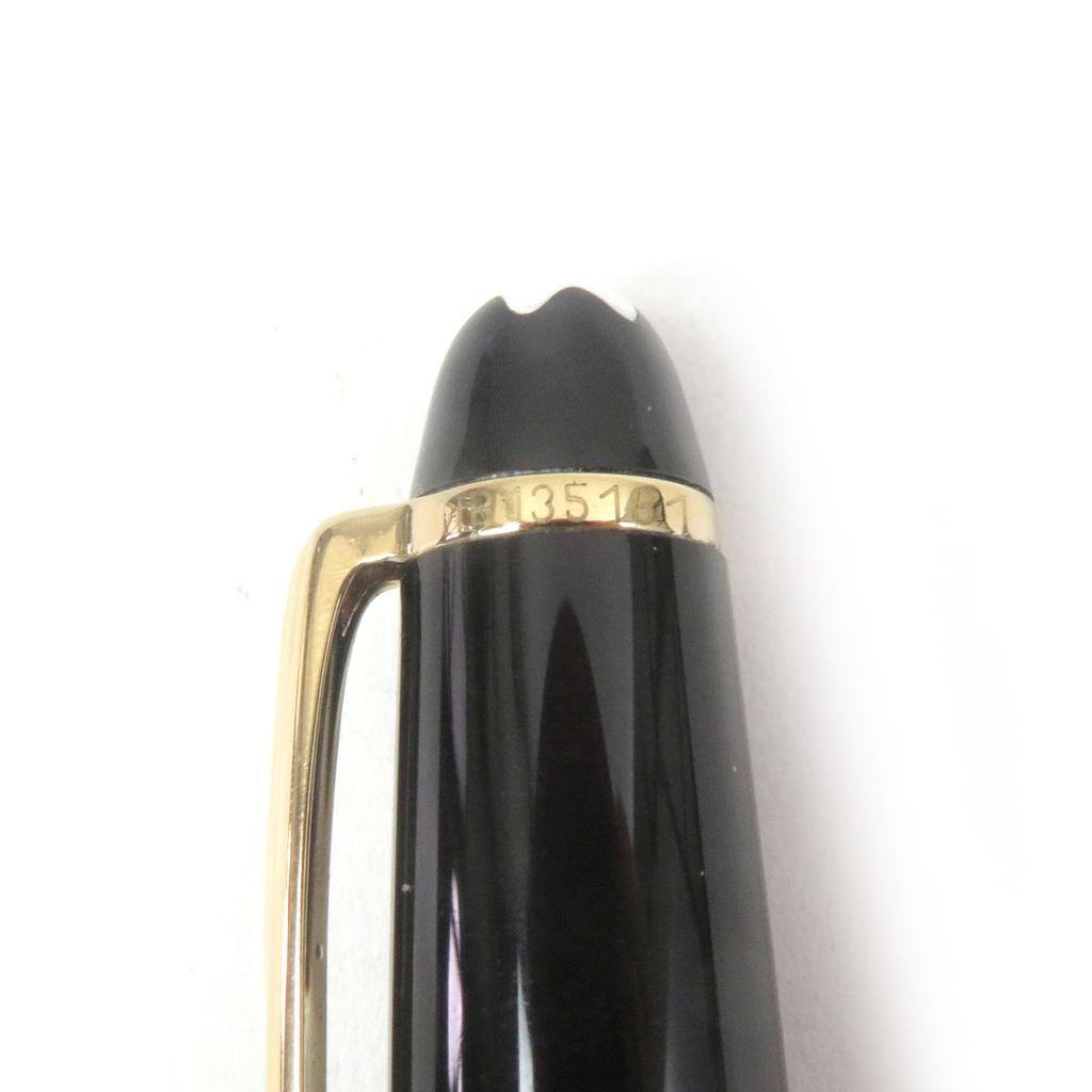 Very Good MONTBLANC Ballpoint Pen Meisterstück Classic Black Mens Used