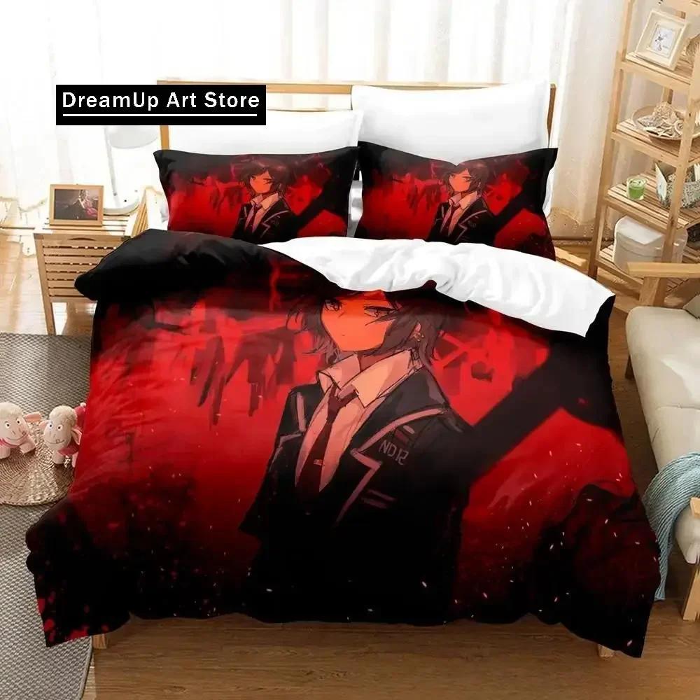 New Game Limbus Company Bedding Set Duvet Cover Comforter Bed Set Quilt Cover Pillowcase King Queen Twin Size Boys Girls Adult