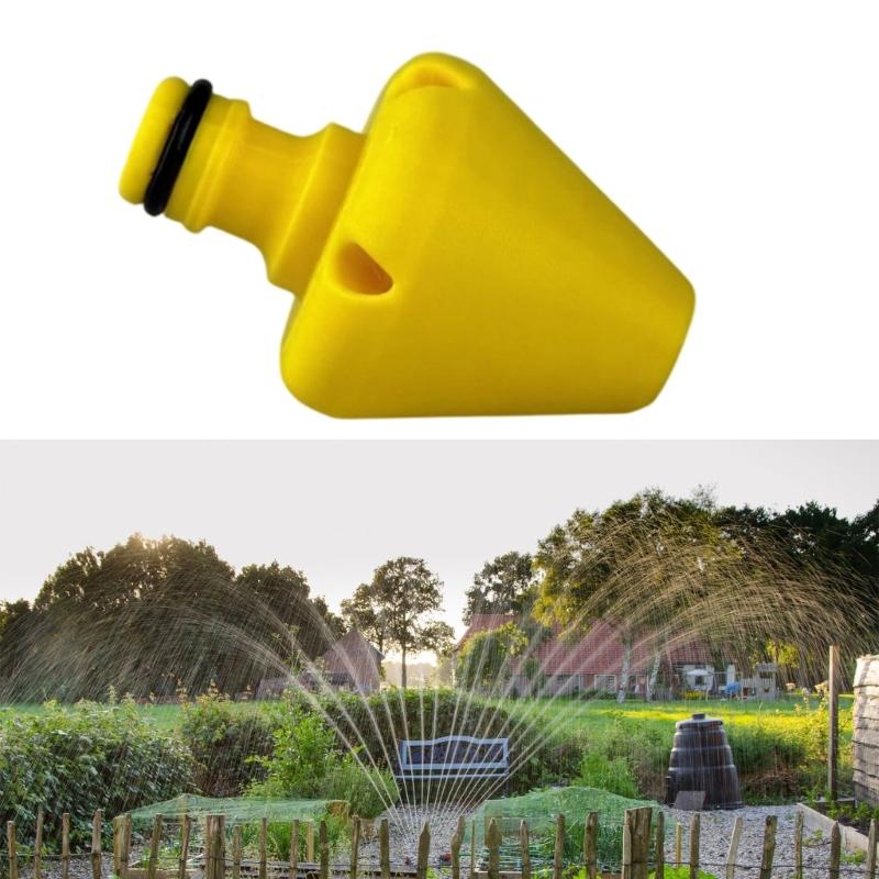 Drain Rinsing Nozzle 7 Cm Plastic Tapered Head with Stem Fitting for Gutter, Drain Channel and Home Drain Care