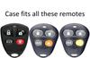 KeylessOption Keyless Entry Remote Control Starter Car Key Fob Case Shell Outer Cover Button Pad for Viper Auto Alarm