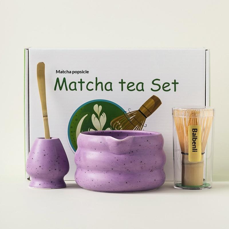 1 Set Matcha Whisk Set Includes Whisk Sets And Matcha Bowl With Spout Traditional Japanese Matcha Kit For Perfect Matcha