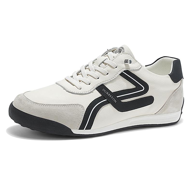 

Fashion Breathable Walking Shoes for Men All-match Outdoor Sports Shoes Comfortable Vulcanize Footwear Men s Casual Lace-Up Sneakers 38 белый