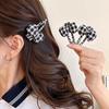 Cute Plaid Bow Hair Clip for Women - 2025 New Hairpin