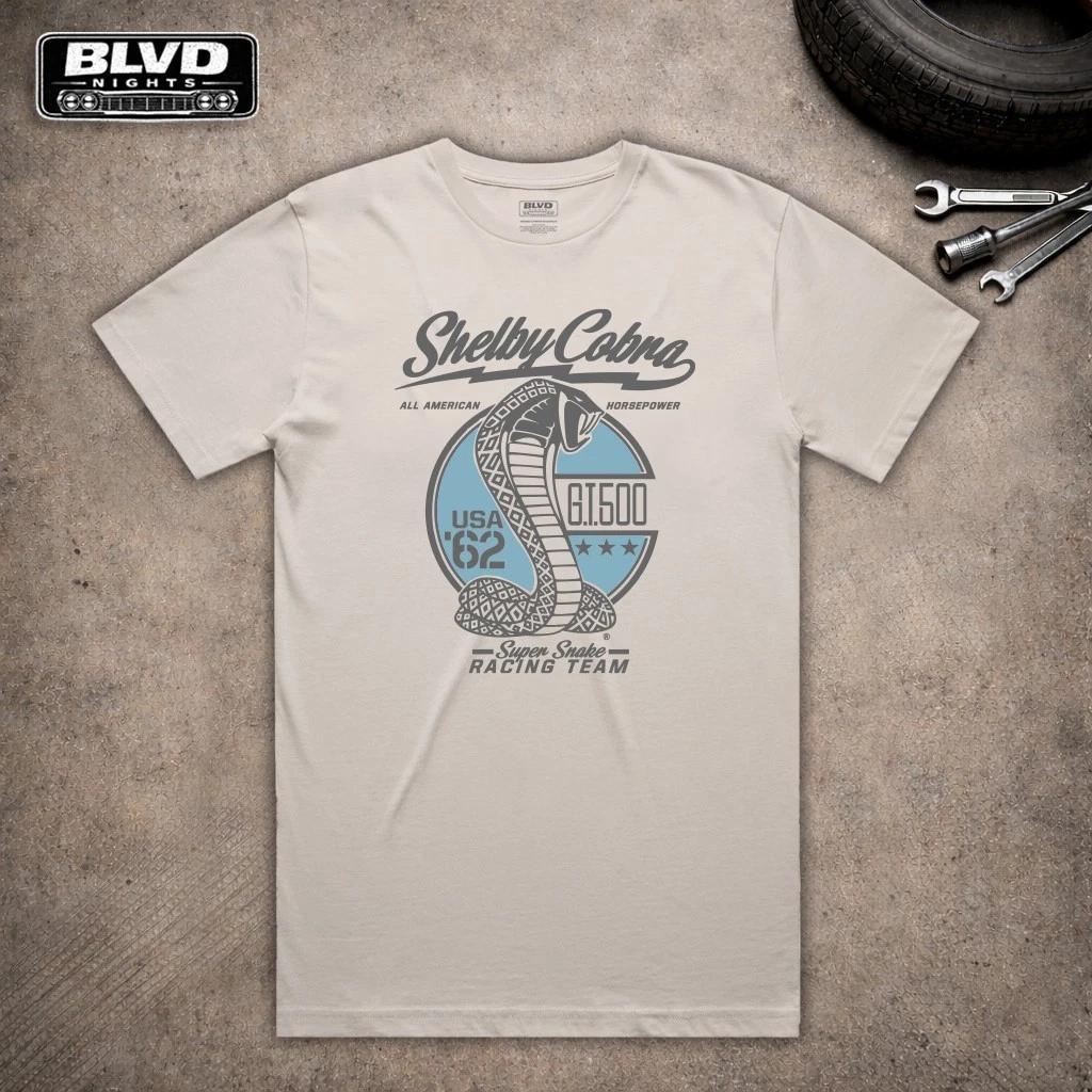 Ford Shelby Cobra T Shirt | Shelby GT Muscle Car T shirt | Vintage Style M