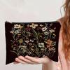 New Canvas Makeup Bag for Women Lightweight Zipper Closure Toiletry Bag Multifunctional Portable Storage Bag Travel Organizer