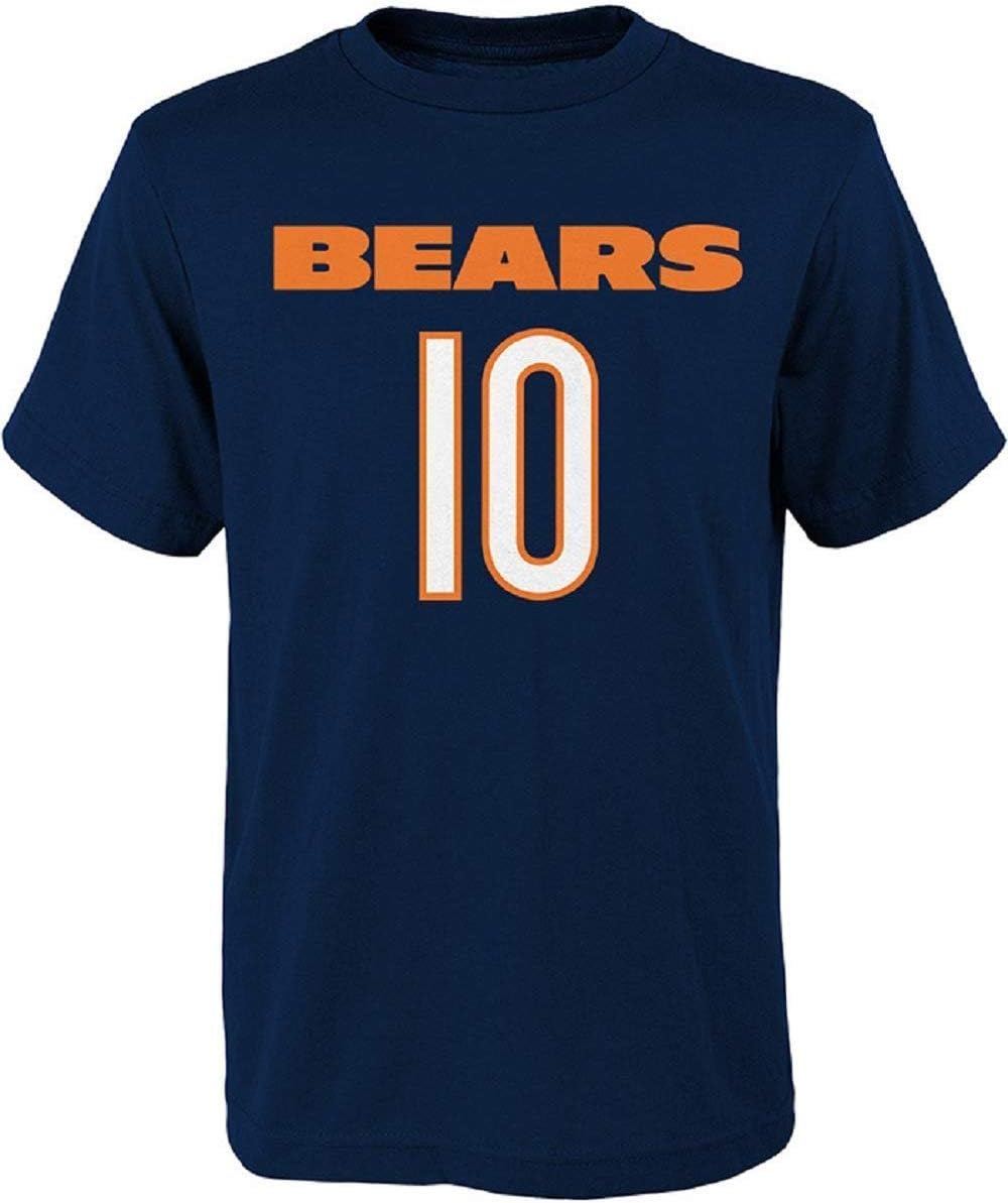 

Outerstuff Mitchell Trubisky Chicago Bears NFL Youth 8-20 Navy Mainliner Official Player Name & Number T-Shirt 5XL різнокольоровий