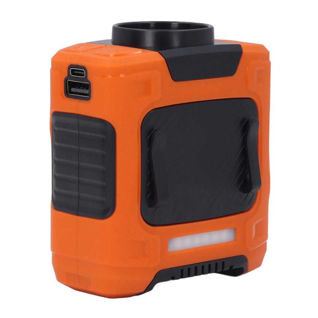 Waist Fan 3 Speeds 15500RPM Strong Airflow 26H Working Time 10000mAh Battery Clip Belt Fan with LED