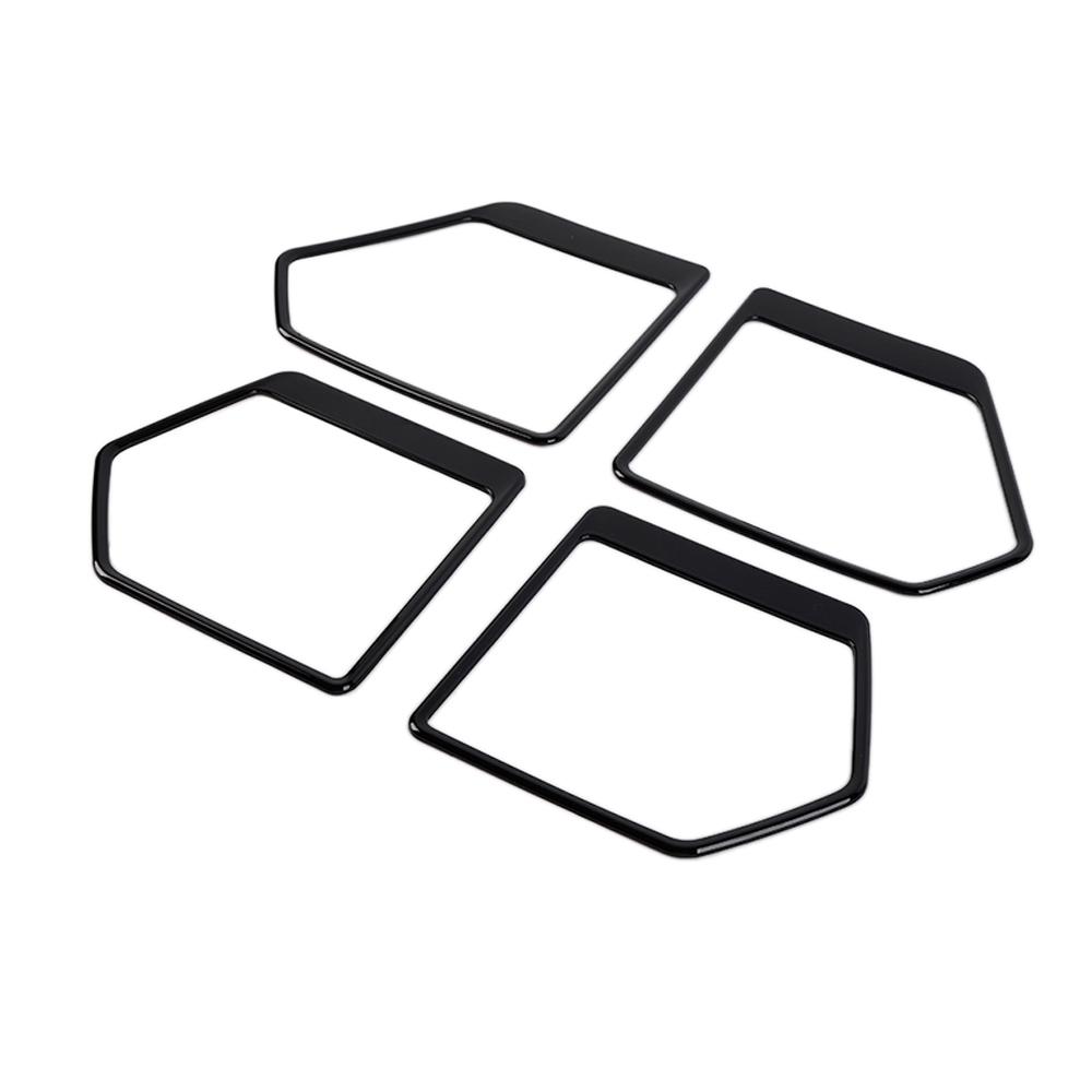 Side Door Panel Speaker Frame Decoration Trim Cover Loudspeaker for Ford F150 -2024 Car Interior Moulding Parts Accessories