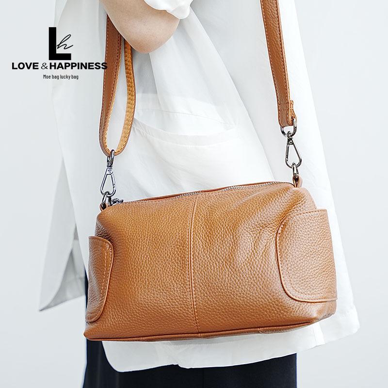 European & American Fashion Single Shoulder Crossbody Bag – Women's Leather Small Mummy Bag