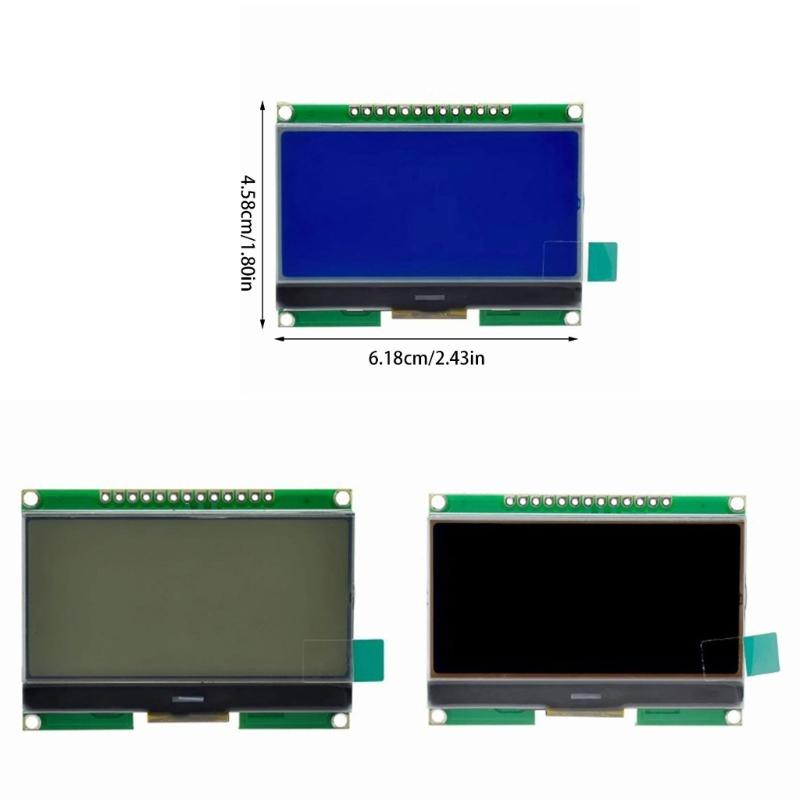 New 2026 COG Encapsulated 12864 LCD Display Low Power Consumption and Wide Viewing Angles Microcontroller Integration