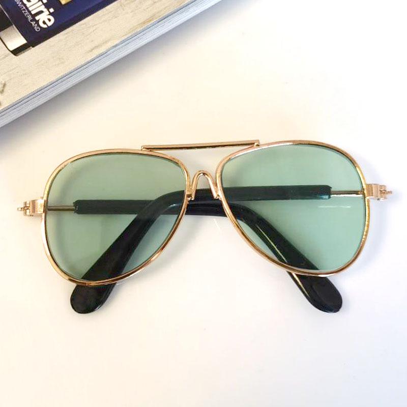 Trendy Cat Sunglasses - UV Protection Cool Metal Accessories for Pets