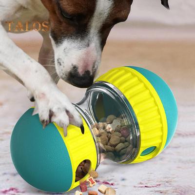 Jucărie puzzle pentru câini, distribuire hrană pentru animale de companie, jucărie cu minge puzzle, tratare interactivă pentru câini, minge cu scurgere, hrănire lentă pentru cățeluș pentru dresajul câinilor