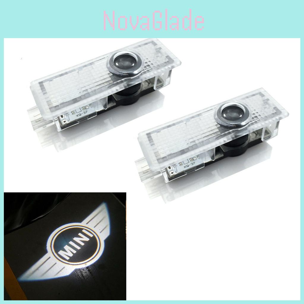 Luxurious Led Car Door Logo Lights For Bmw Simple Replacement White Color 100 000 Hours Life Span