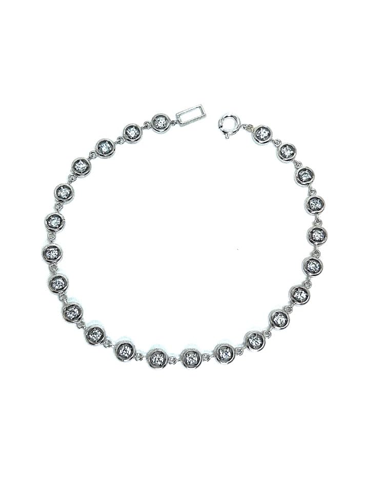 

50+ inch Sterling Silver 925 Bracelet for Women and Men - Accessories, Gift, Made in Japan, Round