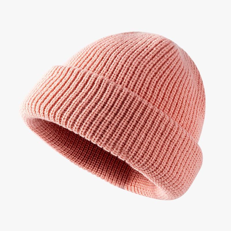 Knitted Beanie Unisex Warmer Hat For Adult Random Color Shipment