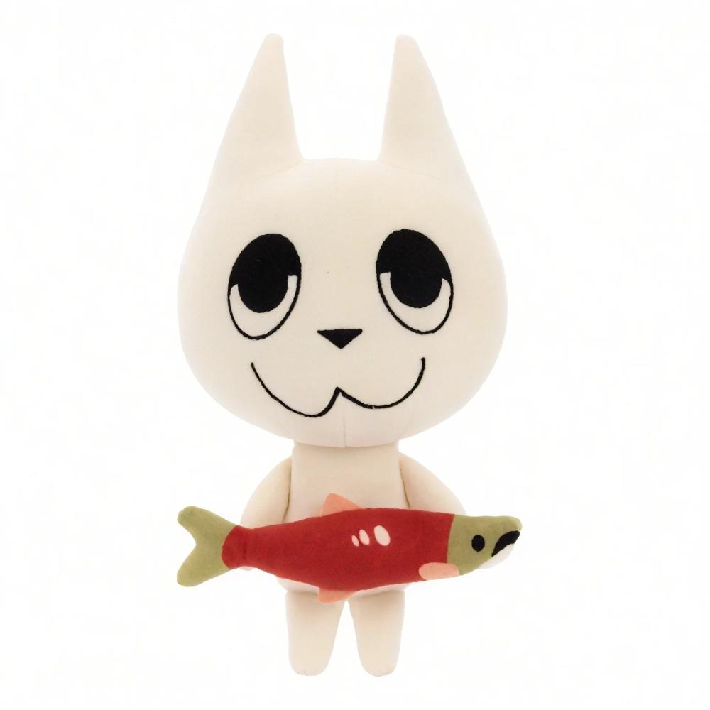 Anime Webfishing Cat Plush Fishing Game Surrounding Cat Plush Pillow Doll Toy Collection Model Toy For Kid Birthday Gift