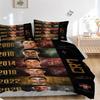 3Pcs Cristiano Ronaldo'S Journey Bedding Sets For All Sizes New 3D Printed Bed Cover Comforter Duvet Cover Pillowcase Bedroom Decoration