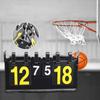 4-Digit Digital Flip Scoreboard Waterproof Score Counter Tabletop Scoreboard  Indoor Sports