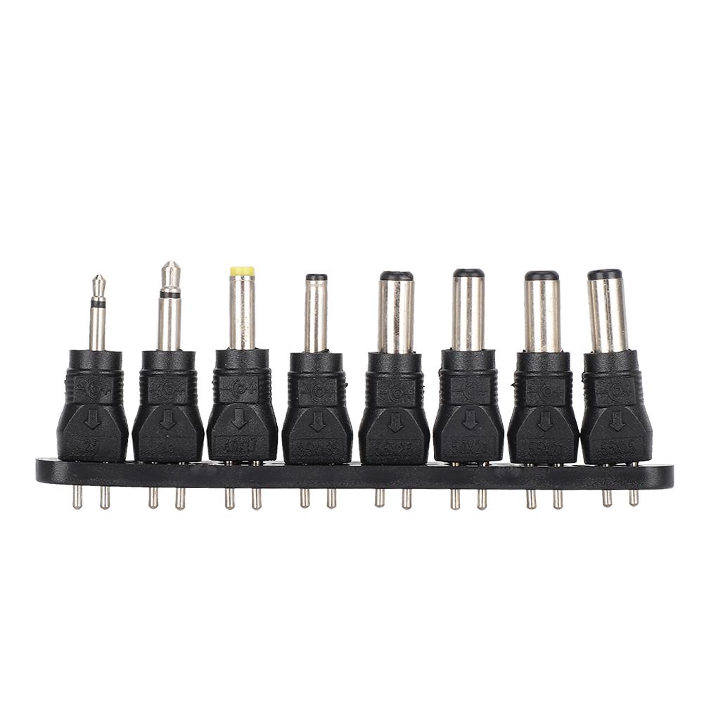 30W Power Supply Adapter Adjustable Voltage 3-12V with 9Pcs DC Connector 2.1A Output