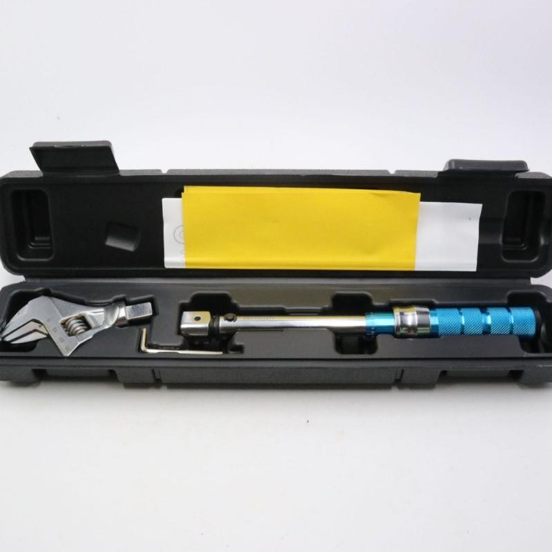 Adjustable Torque Wrench 5-25Nm Preset 72 Tooth Ratchet 0-30mm Rotating Head For Bike Motorcycle Automotive Maintenance