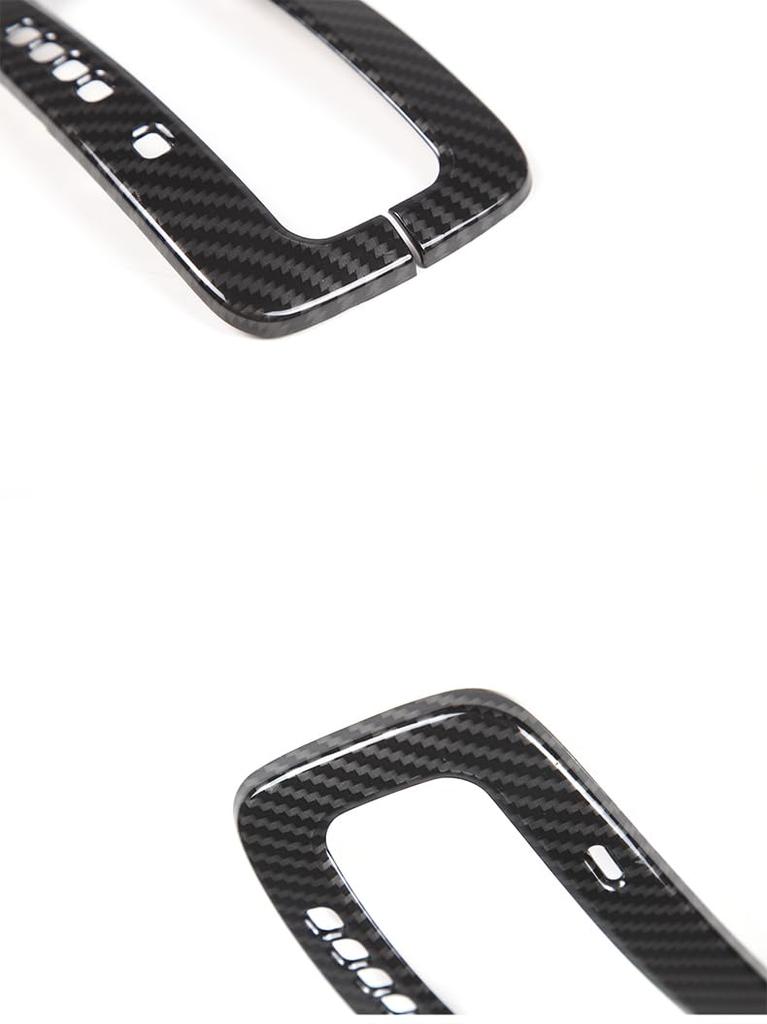 METYOUCAR Shift Knob Shift Gate Panel Shift Knob Trim for Honda JF3 JF4 ABS Easy Car Interior Custom Fiber Cover, Cover, N-BOX 2017-2021, Material,