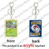 Anime Cartoon Venusaur Bulbasaur Charizard Mewtwo Pocket Monsters Acrylic Keychain Accessories Pendant Key Ring Charm Gifts Toys