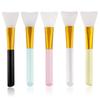1/6-pack Mild and Soft, Suitable for All Skin Types Professional Silicone Mask Brush for DIY Facial Mask Mud Application