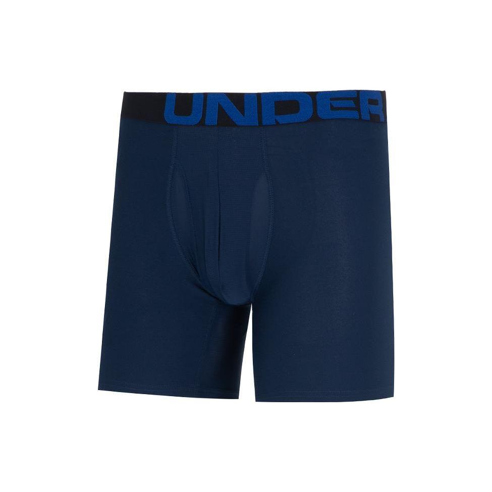 Under Armour Tech Boxerjock Stretchable Boxers Men Underwear Ironstone Blue 1363619-408